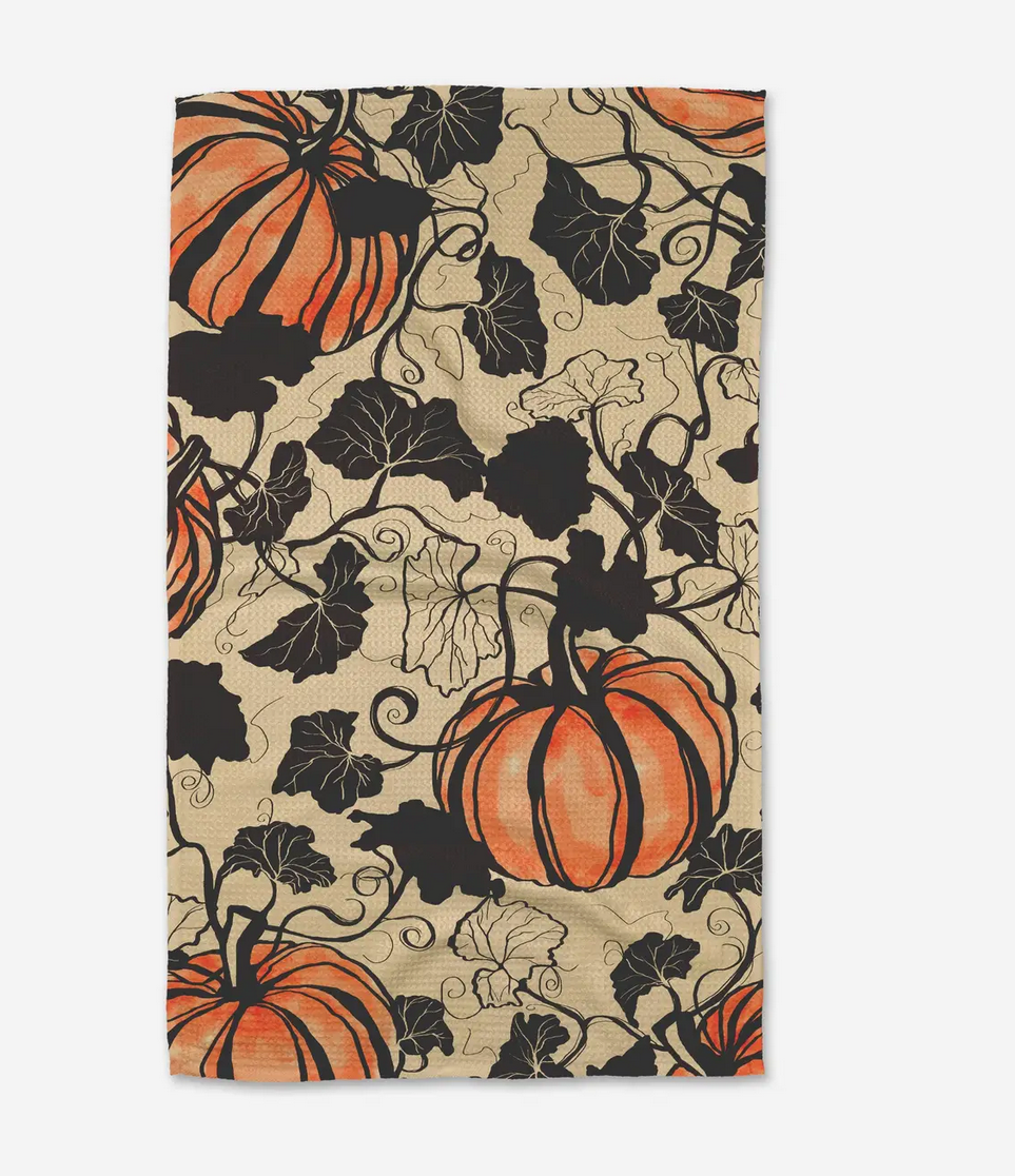 Harvest Curl Tea Towel
