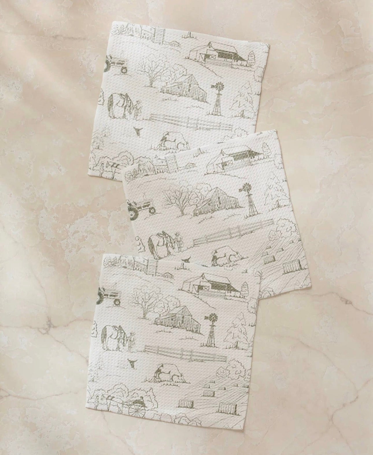 Farmyard Dish Cloths