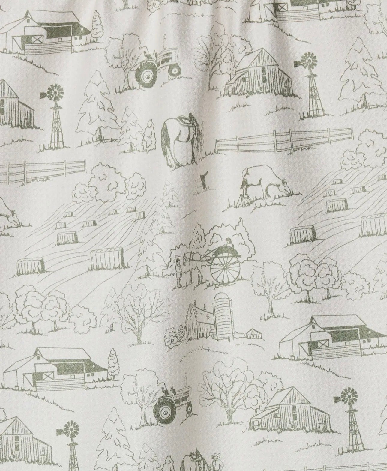 Farmyard Tea Towel