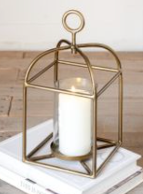 Brushed Gold Metal Displayer