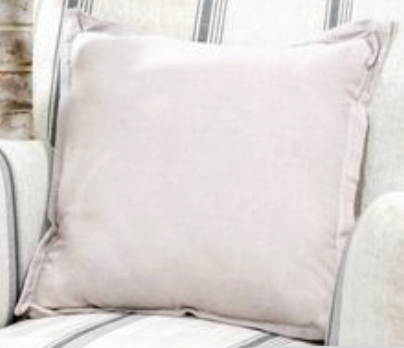 18 X 18 Ivory Cotton Pillow