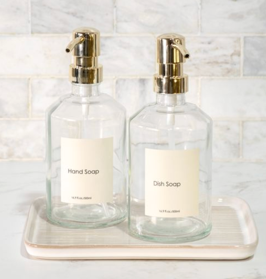 Hands/dish Clear Soap Pumps
