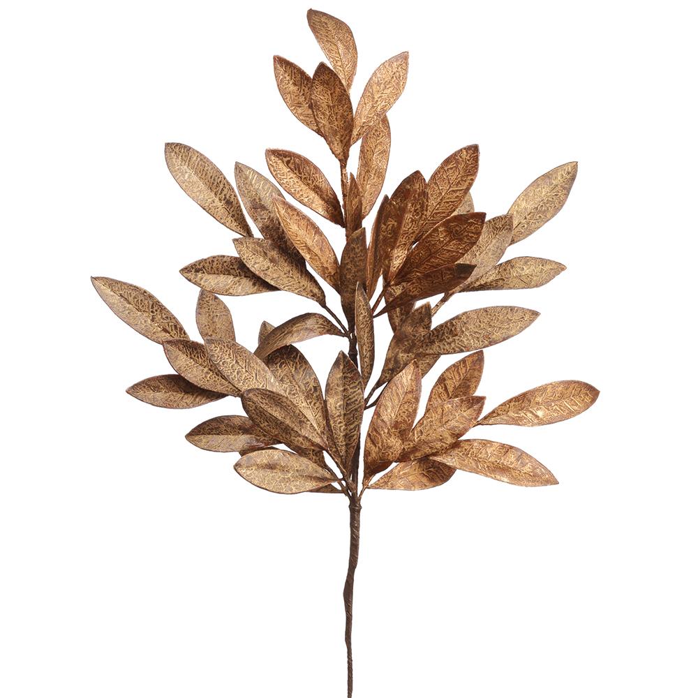 24"Bay Leaf Spray Cp/Go