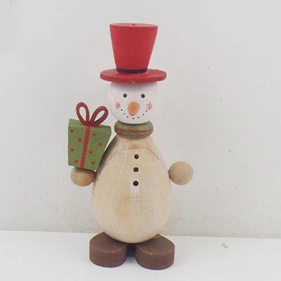 Wooden Snowman