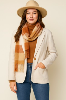 Linny Oversized Linen Blazer