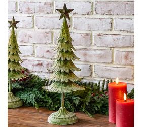 19 Tin Tabletop Tree