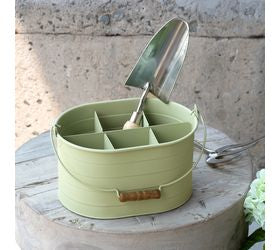 Lt. Green 6 Slot Garden Caddy