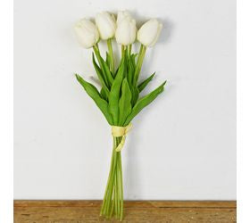 **inner Pack** 9 White Tulip Bunch