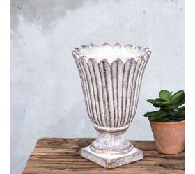 *FINAL SALE* 9.5h Oxi Copper Urn Planter