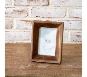 4 X 6 Nat. Wood Photo Frame