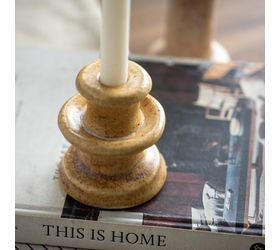 *inner* 4 Beige Ceramic Candle Holder
