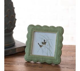 *FINAL SALE* *inner* 4 X 4 Green Weave Frame