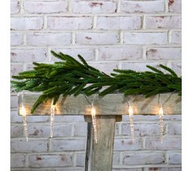 White Led Icicle String Lights