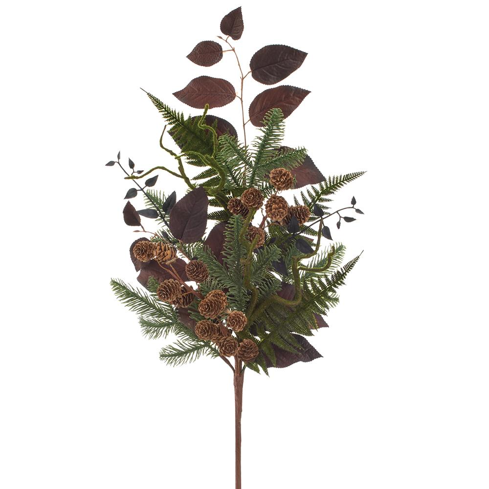 30fern/pine Cone/pine Spray
