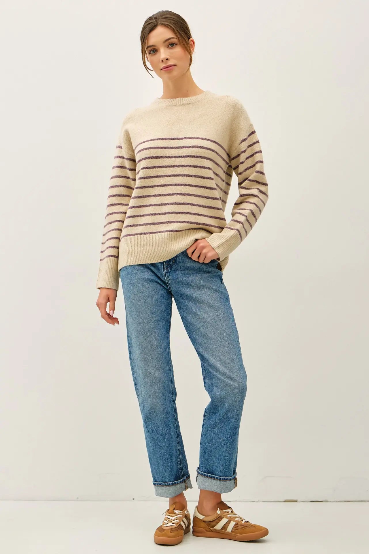 Eggplant Sweater