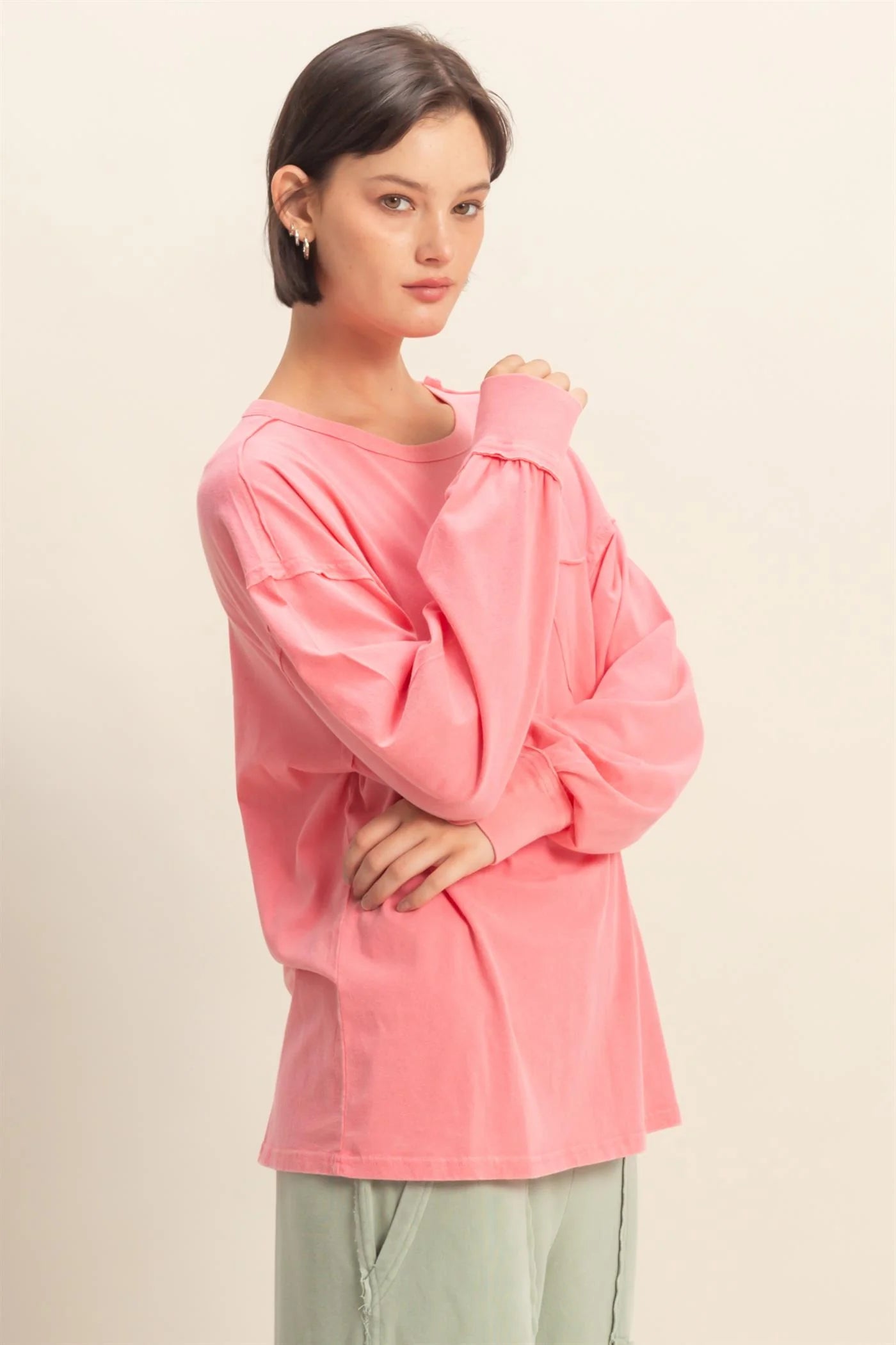 Oversized Pocket Tee