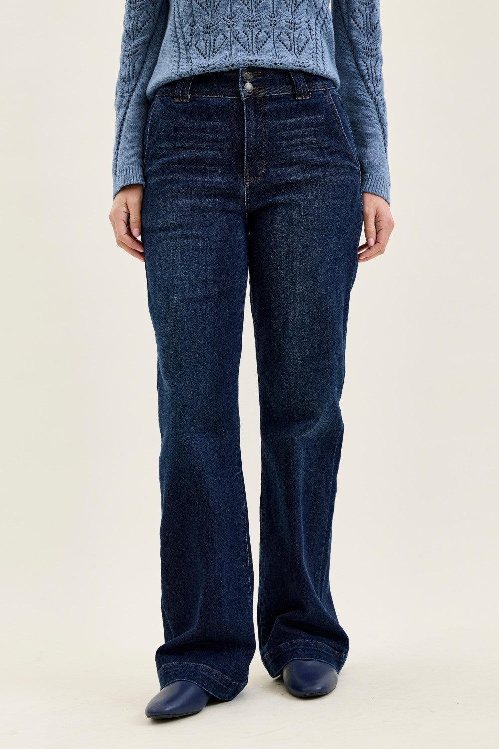 Hw Trouser Wide Leg