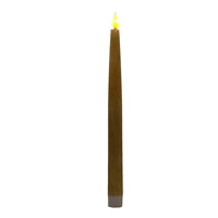 Tall Brown Realistic Led Taper - Ts