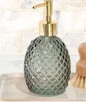 GREY DIAMOND SOAP PUMP