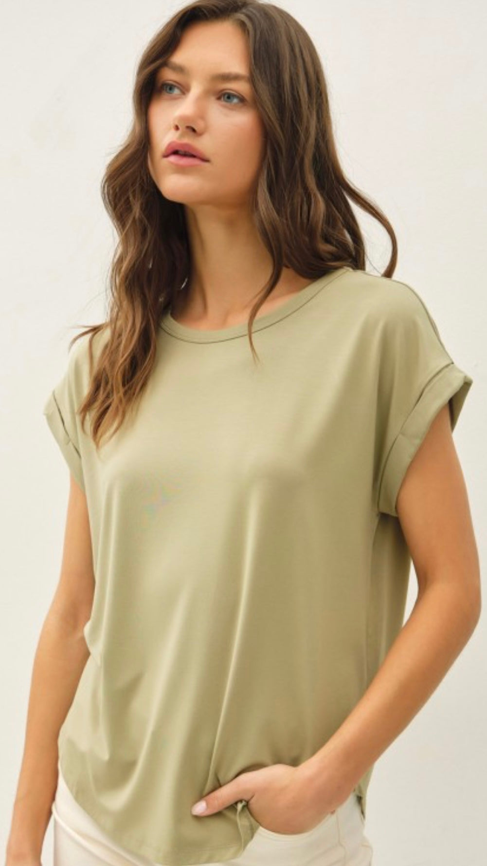 Dolman Cap Sleeve Top