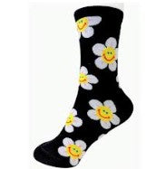 Smiley Flower Socks