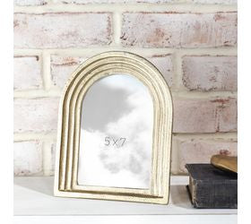 5x7 Gold Arch Photo Frame