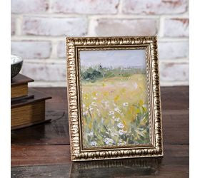 Antique Gold Deco Photo Frame