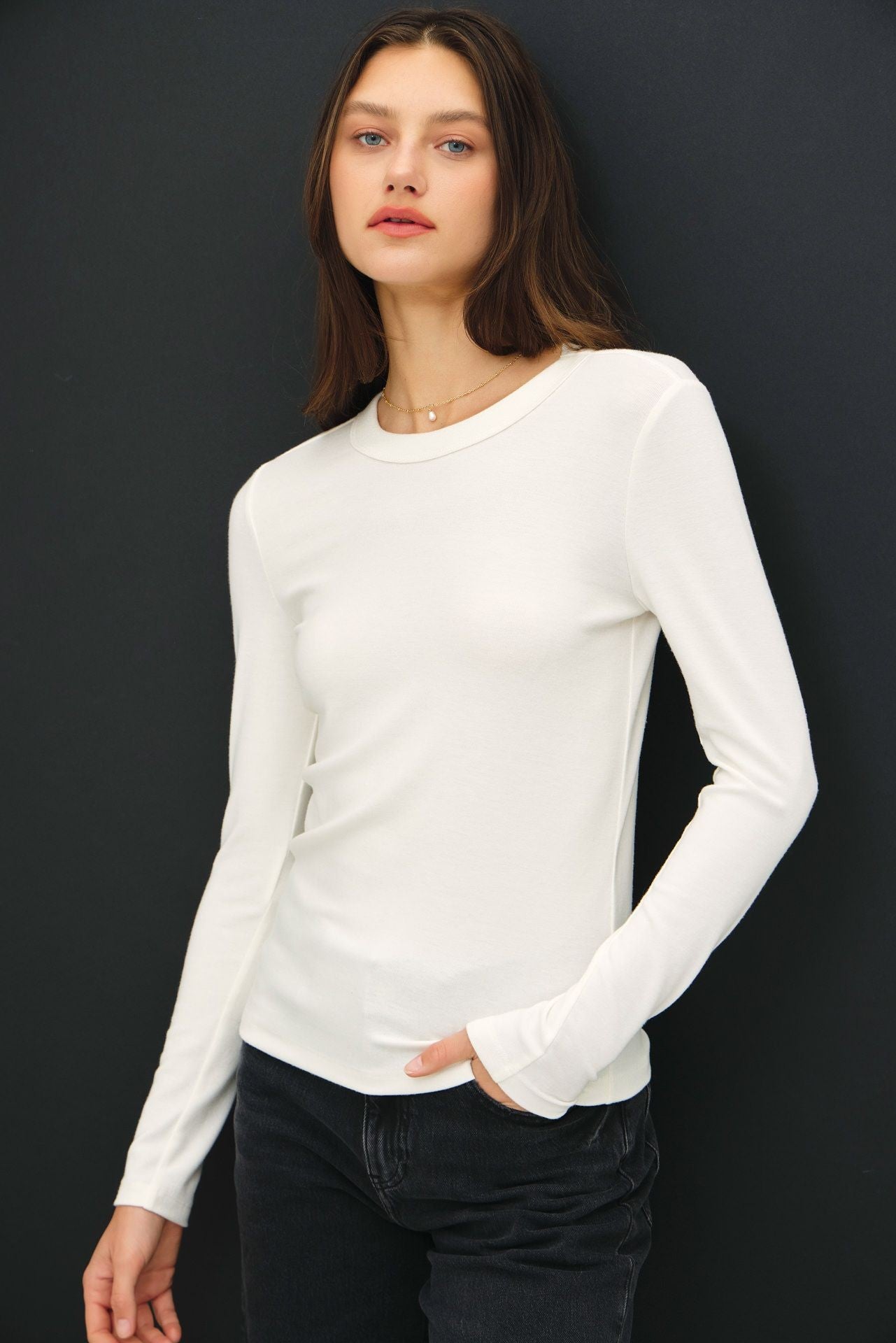 Basic Boat Neck Top