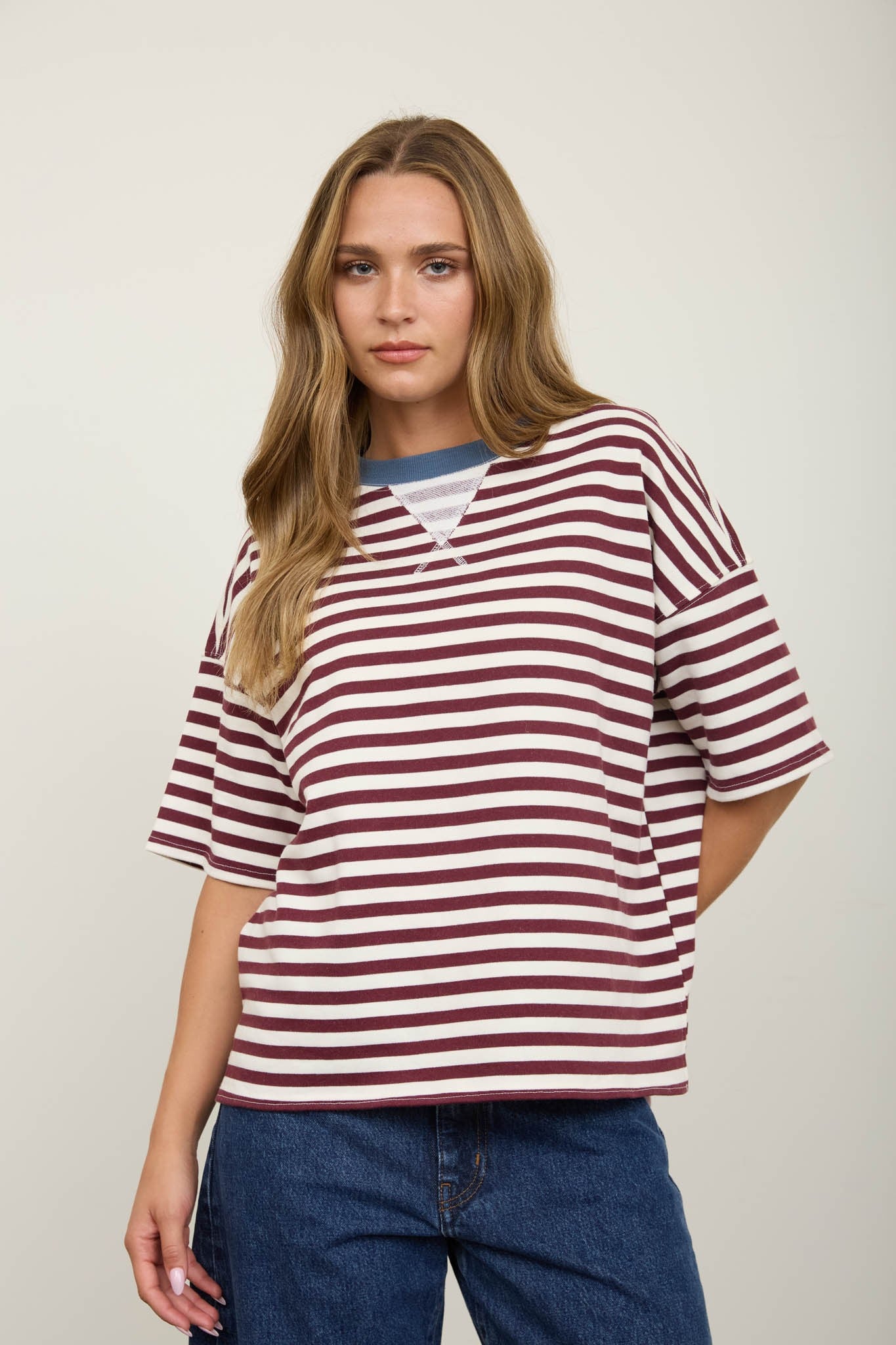 Striped Short Sleeve T-Shirt