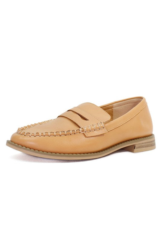 Round Toe Slip-On Loafer