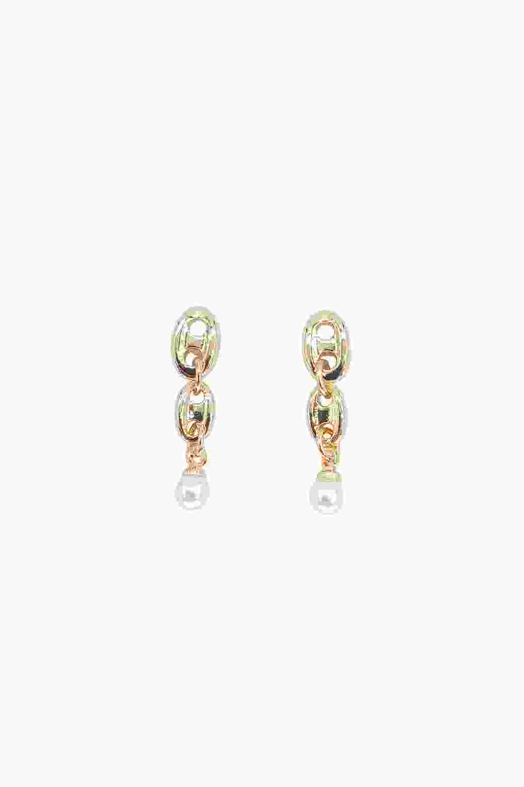 Puff Mariner Linked Drop Earring