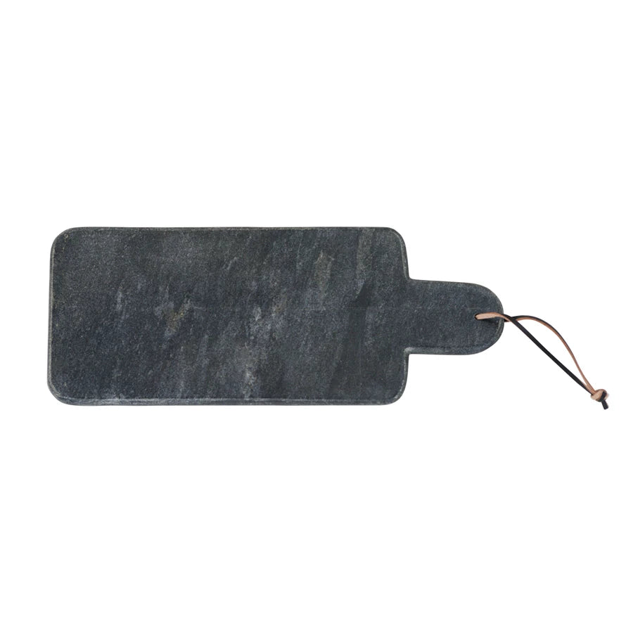Marble Cheese/Cutting Board with Handle