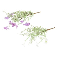 White Or Violet Flower Picks