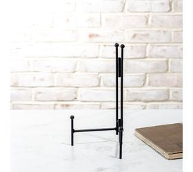 10.25" Black Straight Back Easel