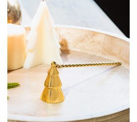 Gold Xmas Tree Snuffer