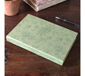 8.4" Sage Floral Notebook