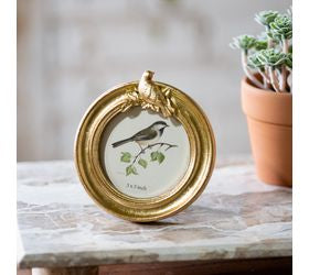 3" X 3" Round Photo Frame