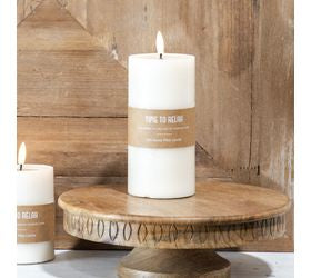 6" Led Pillar Candle