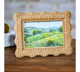 7 X 5 Natural Weave Landscape Art