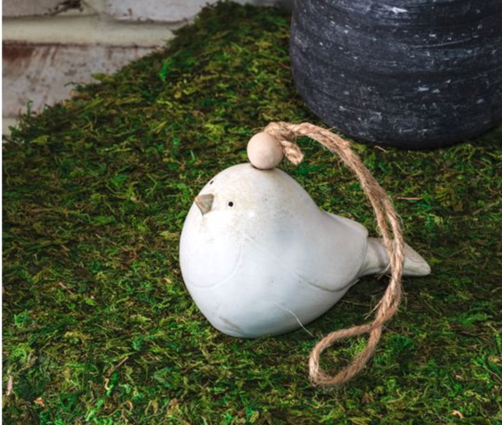 Beige Bird Windchime
