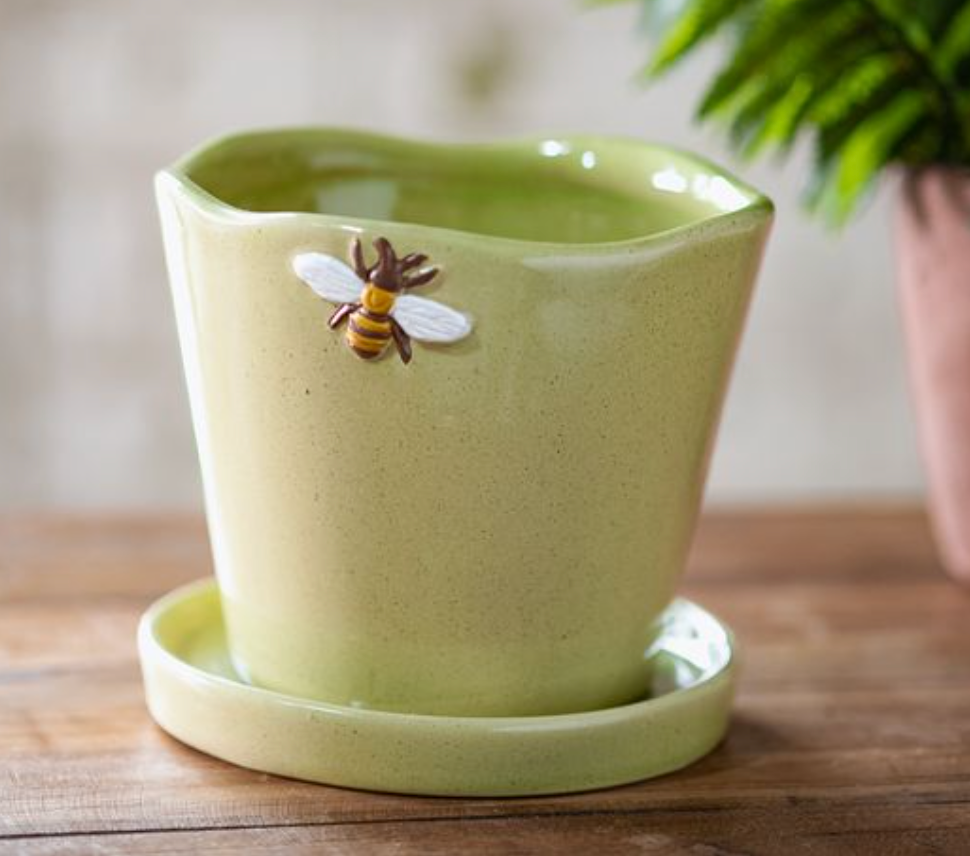 Avocado Bumble Bee Planter