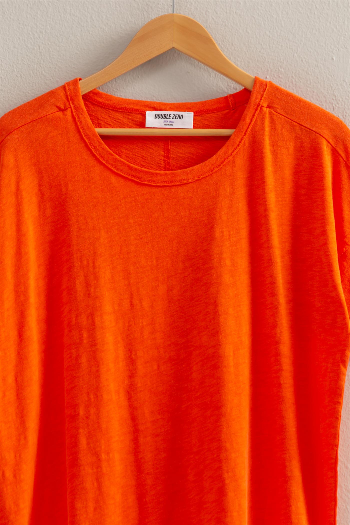 Short Sleeve Relaxed Basic Washed Tee