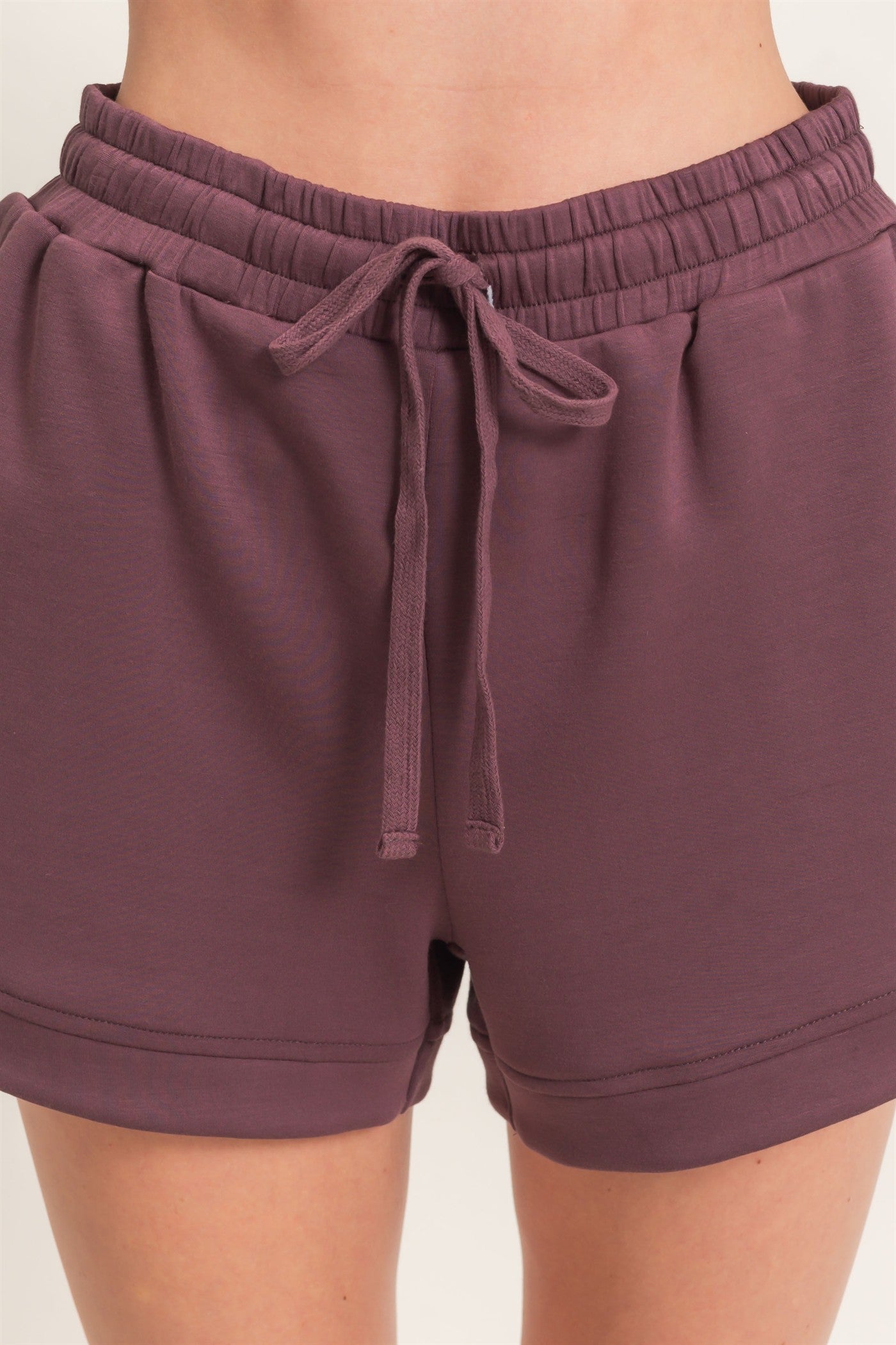 Elastic Waistband Shorts