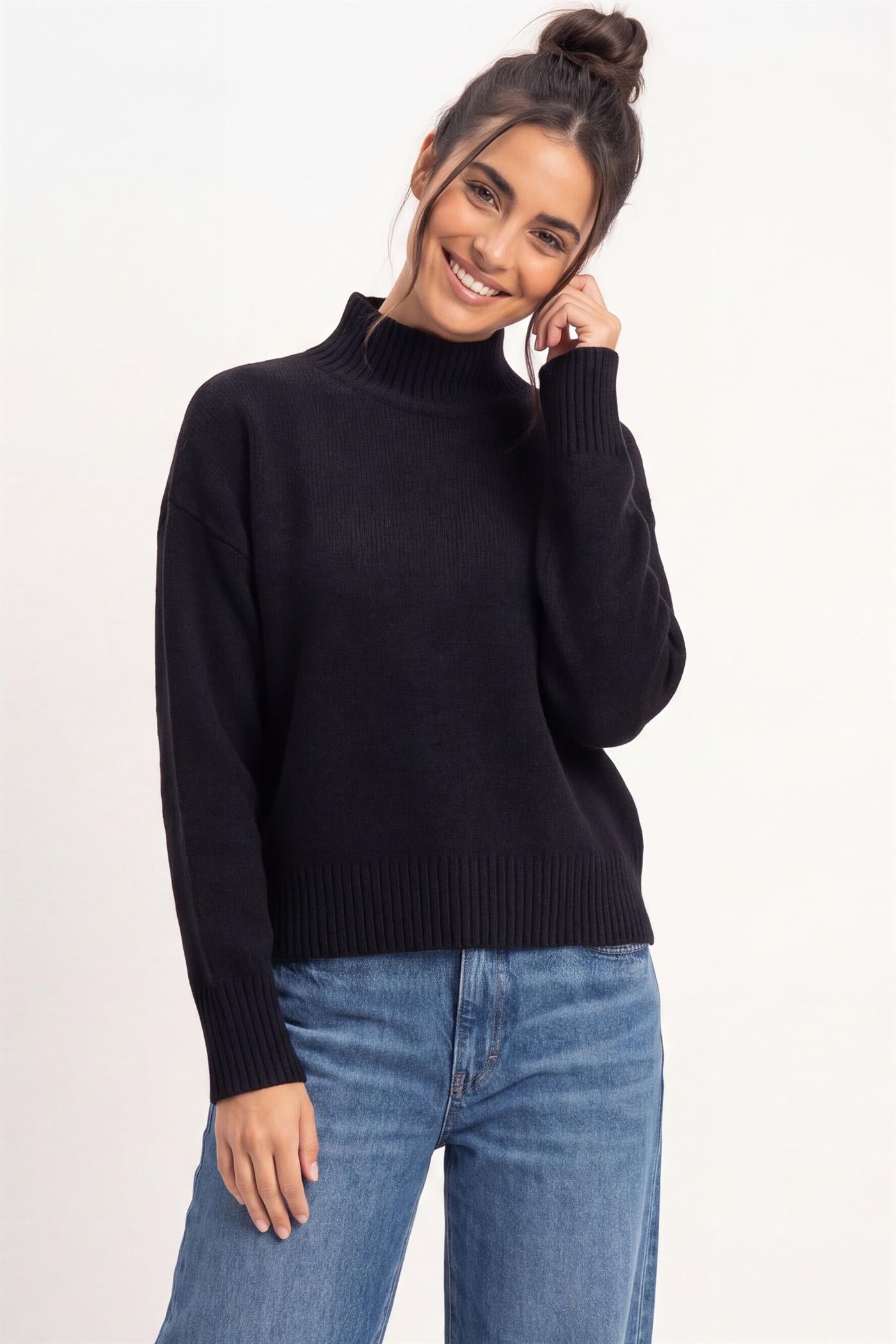 High Neck Sweater