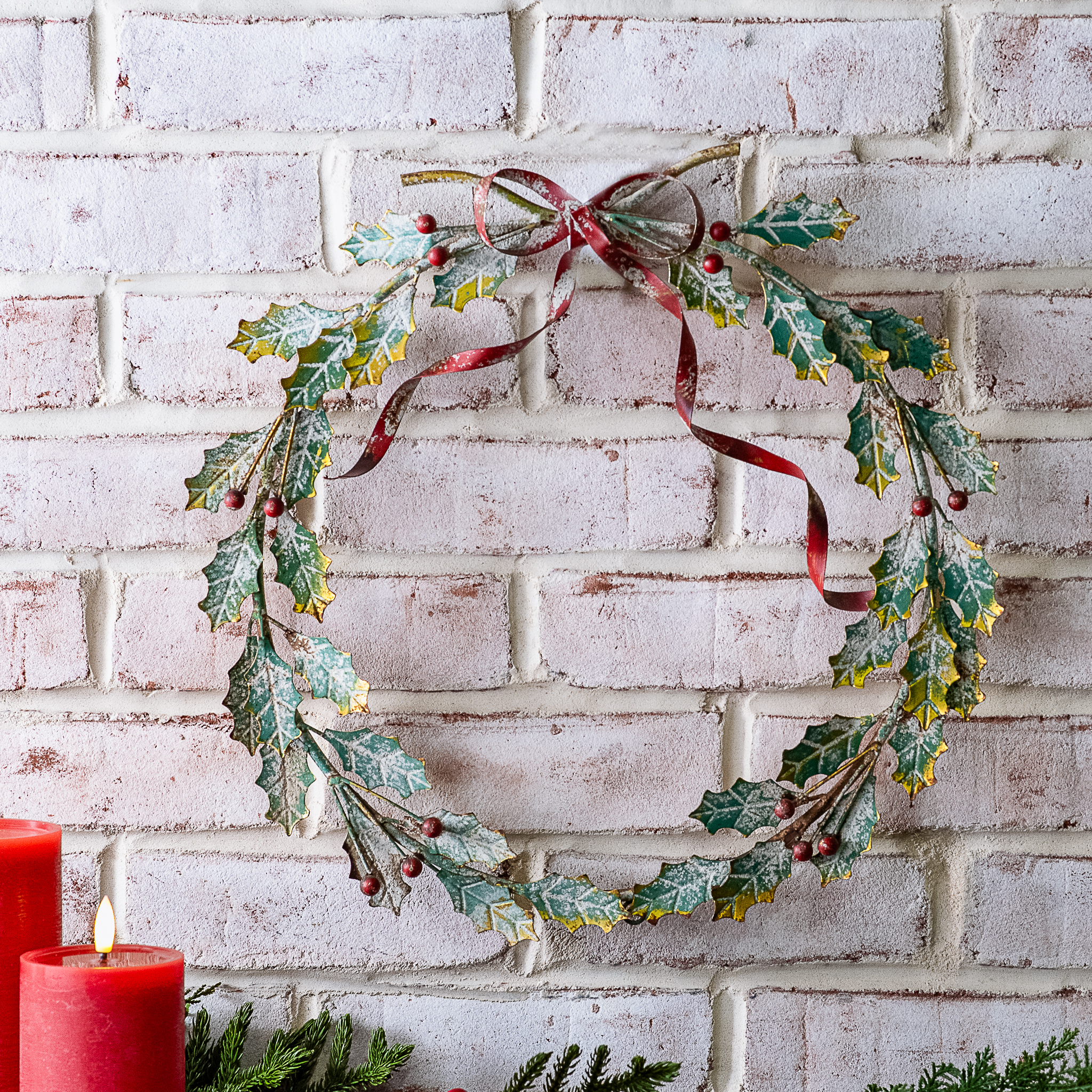 *Inner* 16" Tin Wreath Hanger