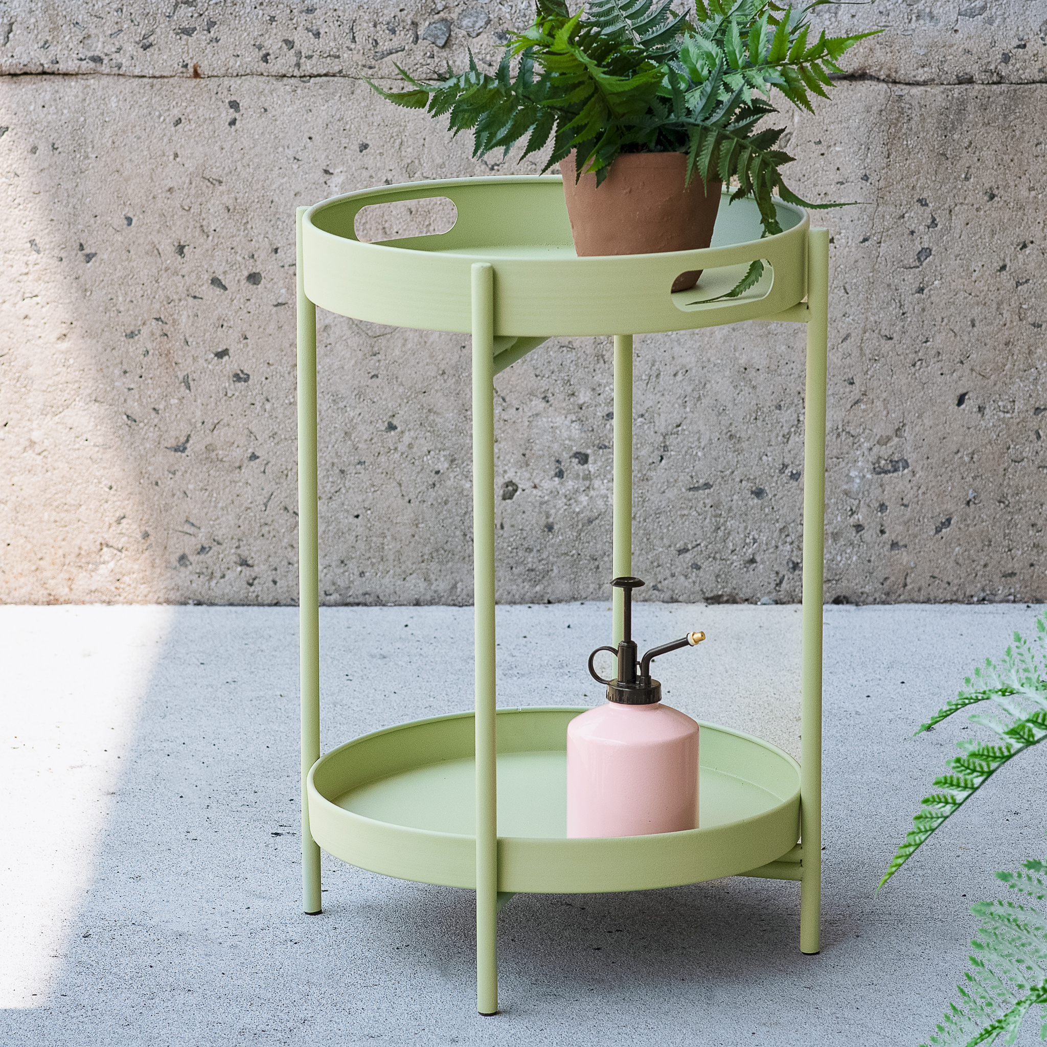 20" H Lt. Green Accent Table