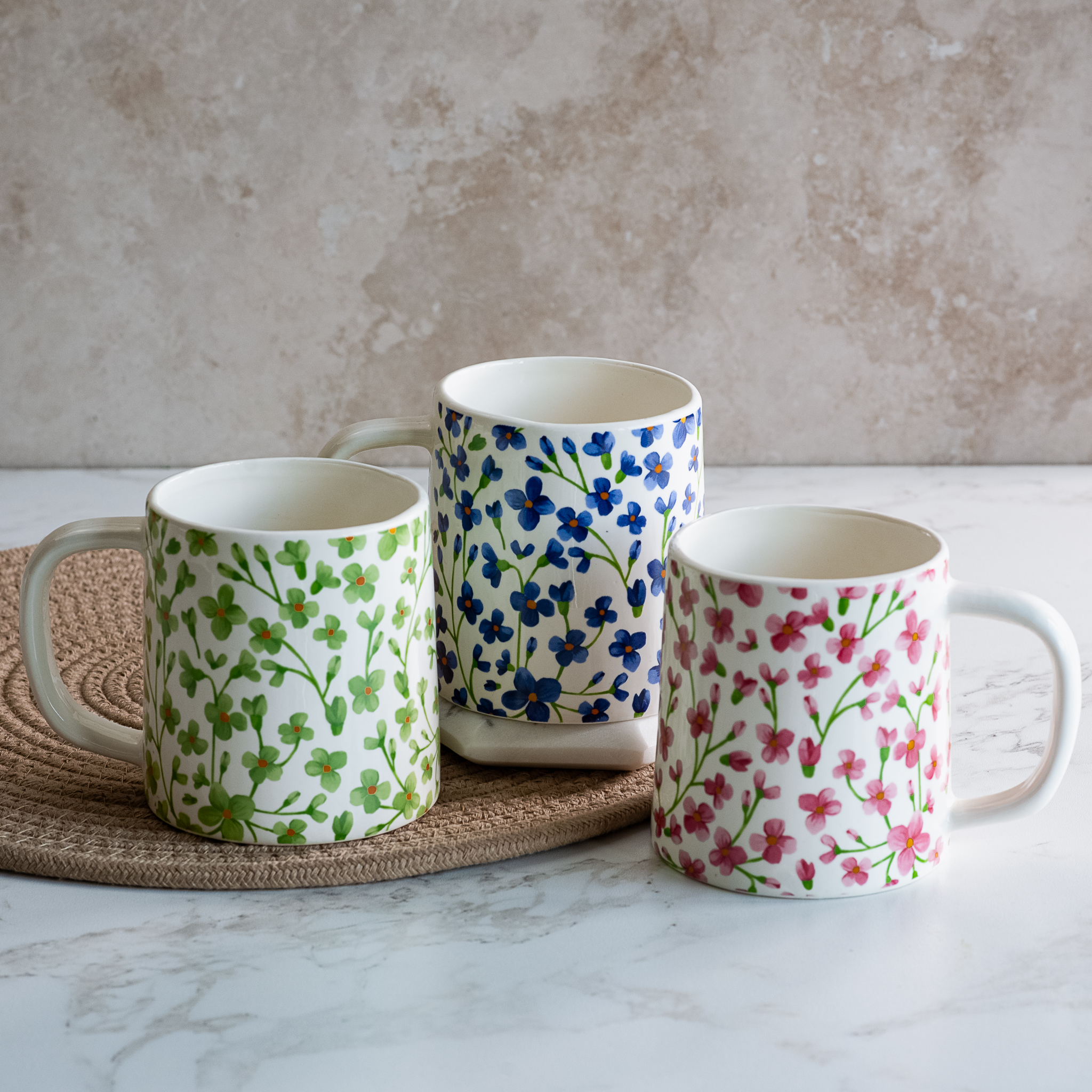 *Inner 3 Asst Posey Mugs