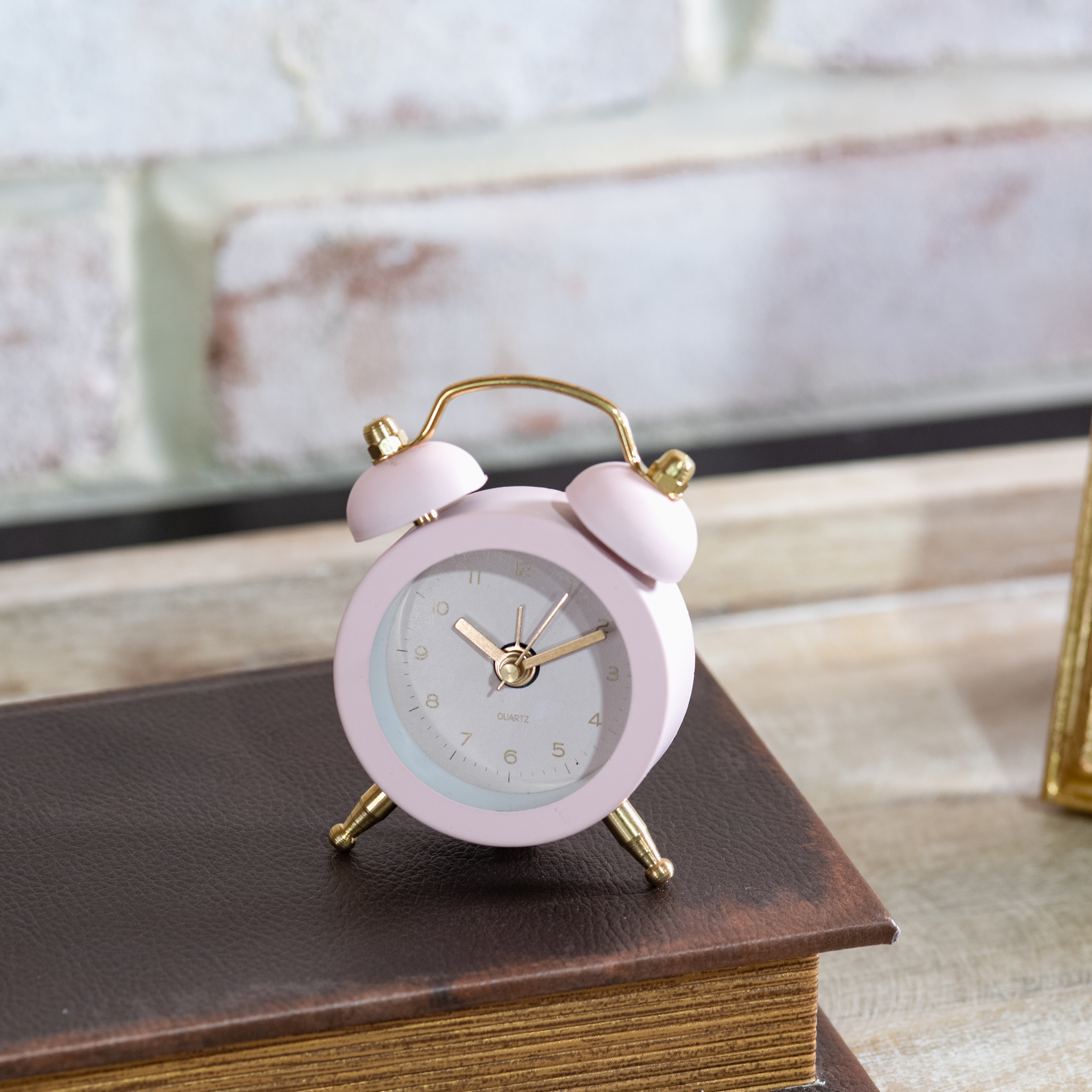 *Inner* Pink Mini 2 Bell Alarm Clock