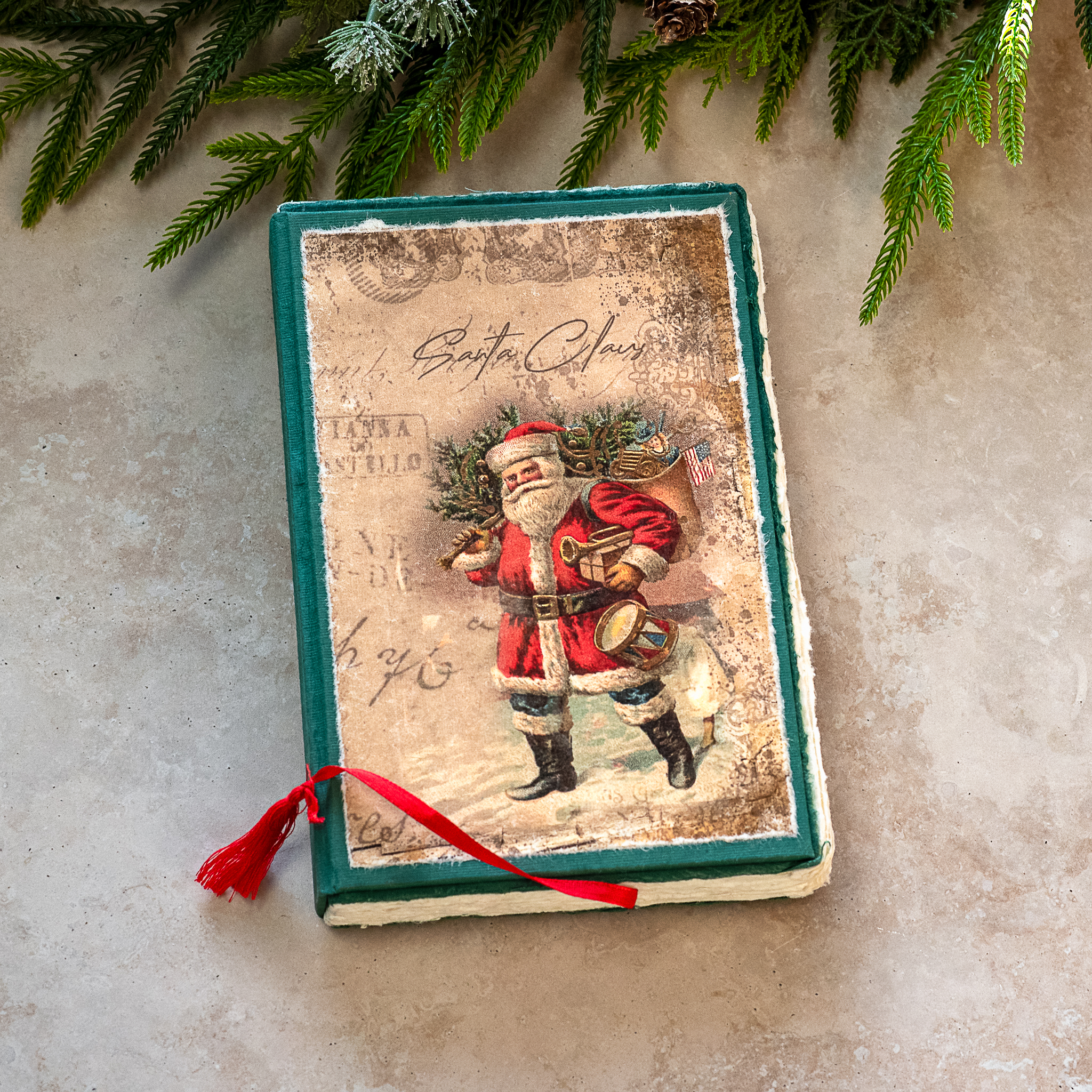 *Inner* 9" Santa Clause Journal