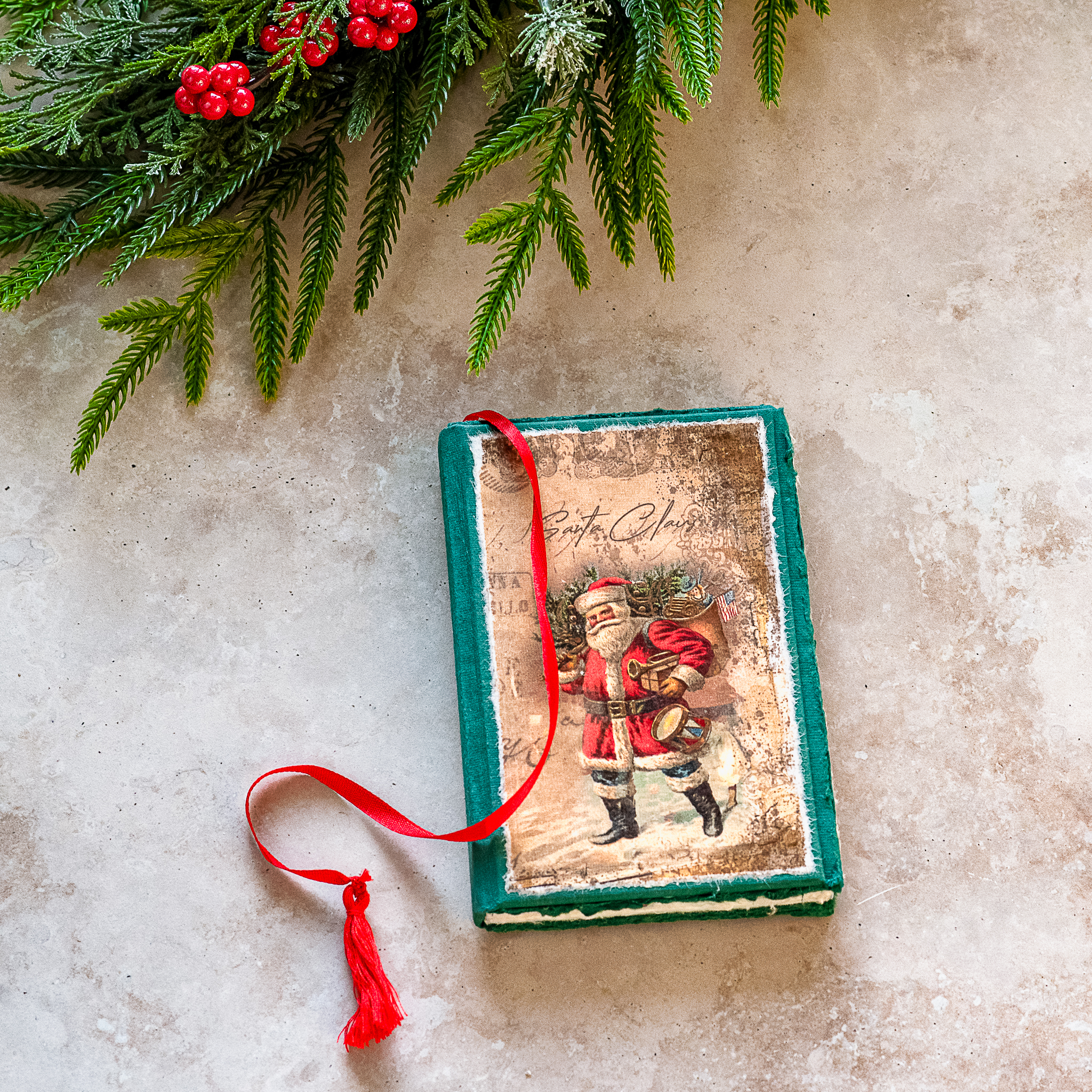 *Inner* 6" Santa Clause Journal